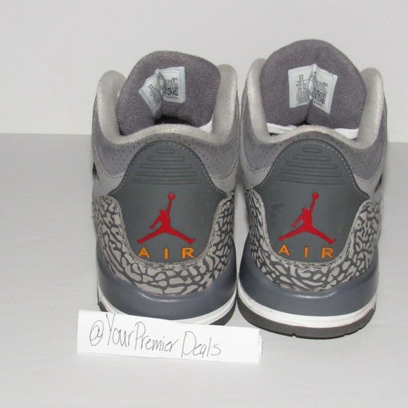 Jordan Gray and Black Athletic Shoes - Picture 4 of 9